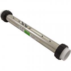 Heater, FloThru, HQ 8000, 19-1/4" X 2", 230v, 5.5kW, w/Tlpcs